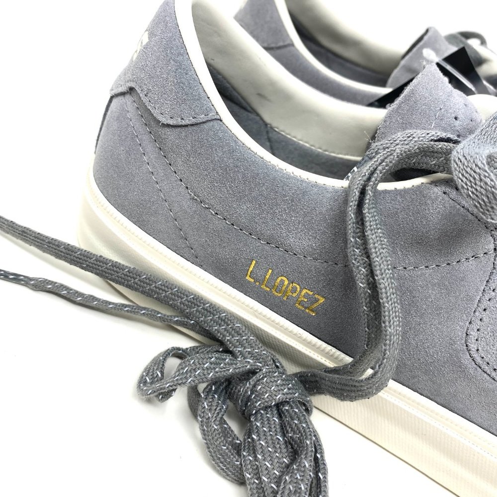 Converse Louie Lopez Pro OX Gray Low Top Shoes Men's Size Sneakers Suede 169493C - Picture 8 of 11